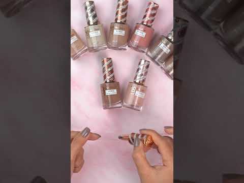 LDS Holiday Collection: 6 Healthy Gel Polishes, 1 Base Gel, 1 Top Gel, 1 Strengthener - MUSEUM MUSE -  002; 058; 059; 060; 062; 081