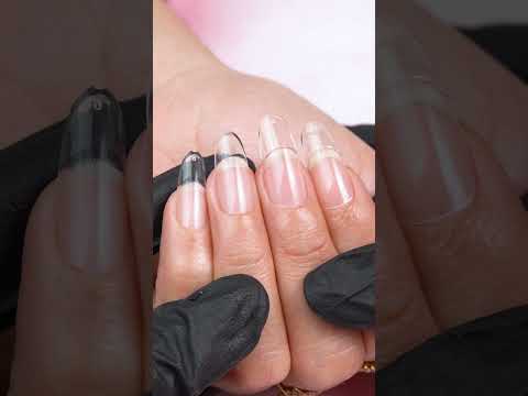 LAVIS - Oval Medium Half Matte Nail Tips (Full Cover)