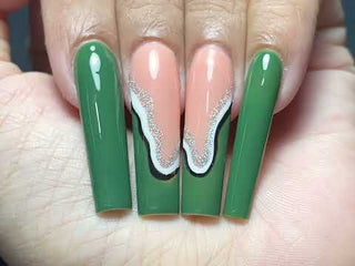 LDS - 24 - Line Art Gel Nails Polish Nail Art