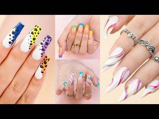 LDS - 05 (ver 2) - Line Art Gel Nails Polish Nail Art