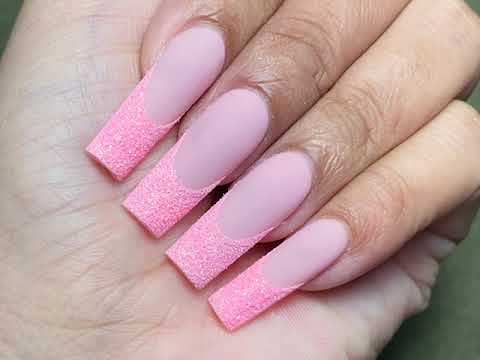 LDS - 03 (ver 2) Pastel Pink - Line Art Gel Nails Polish Nail Art