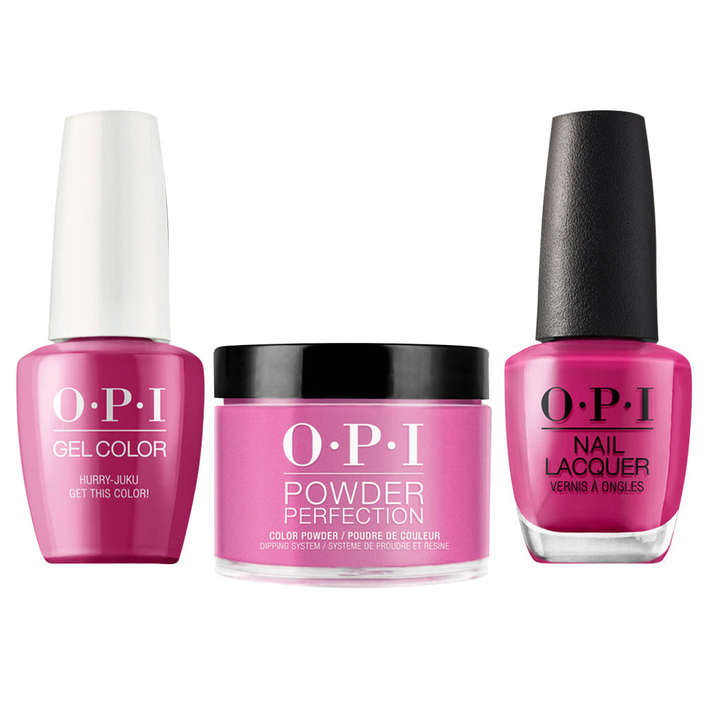 OPI 3 in 1 - T83 Hurry-juku Get this Color! - Dip, Gel & Lacquer Matching