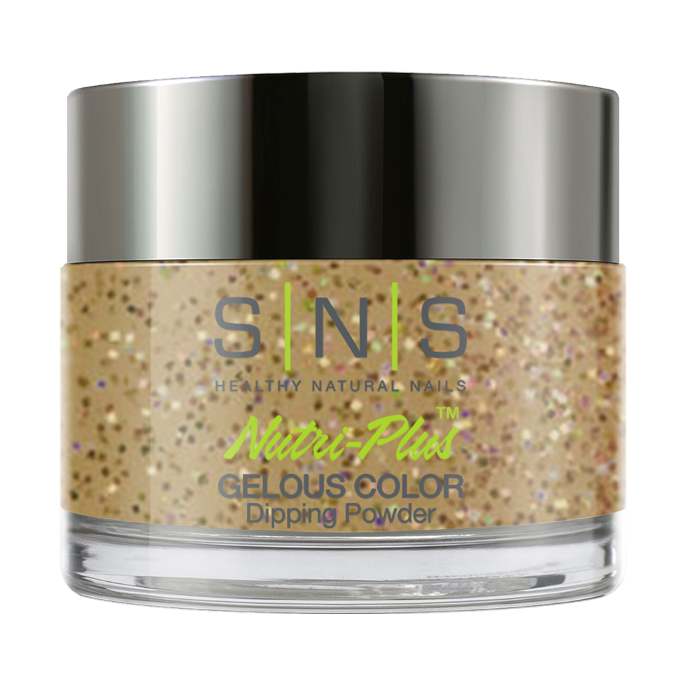  SNS Dipping Powder Nail - IS27 Gold Dust - Glitter Colors by SNS sold by DTK Nail Supply