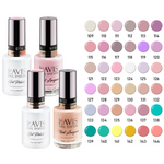Lavis Gel Polish & Matching Nail Lacquer Duo Part 4: 109-144 (36 Colors)