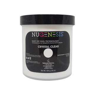 NuGenesis Crystal Clear - Pink & White 16oz
