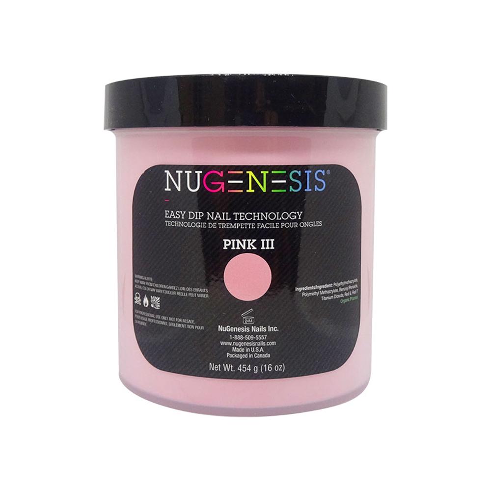 NuGenesis Pink III - Pink & White 16oz