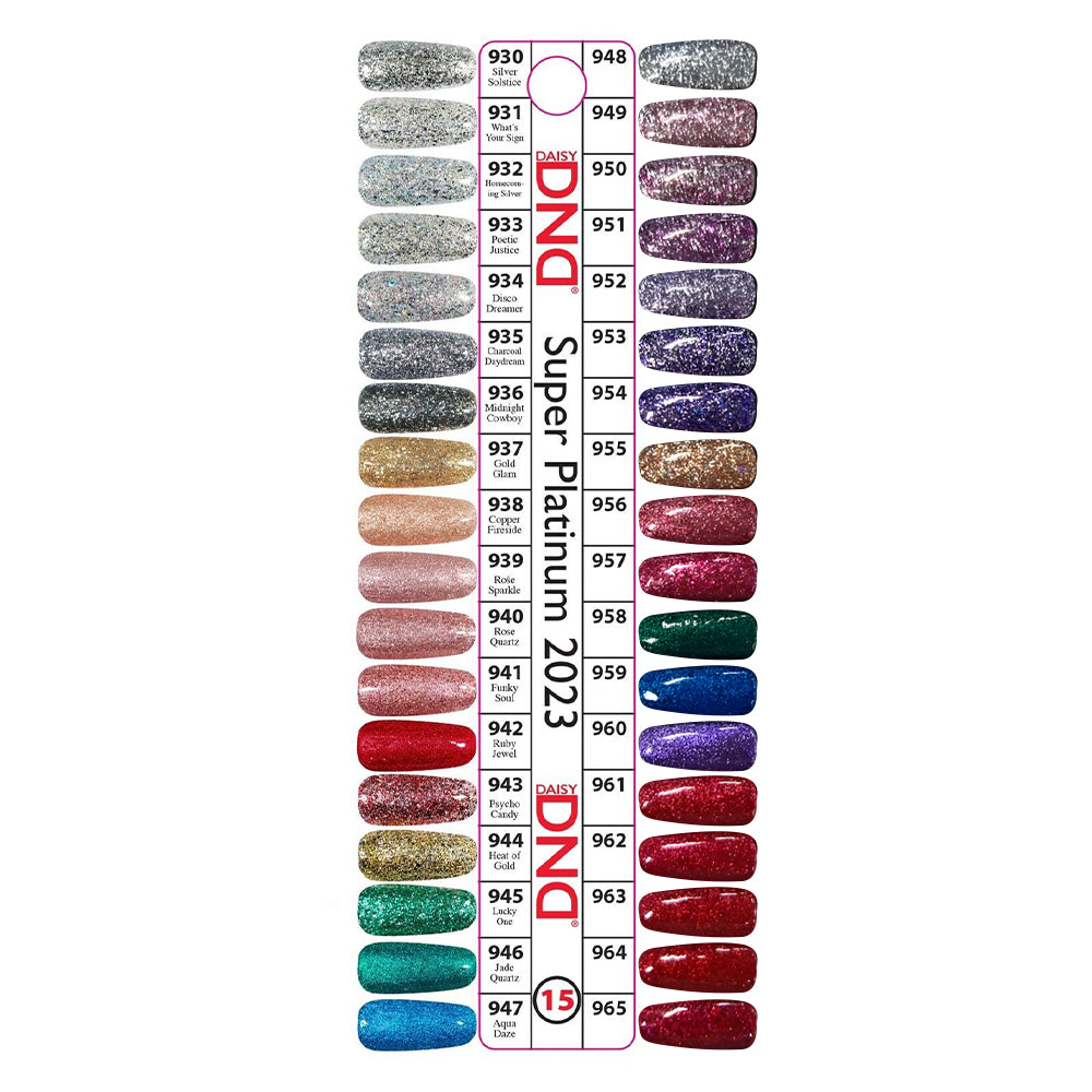 DND Part 15 - Set Of 36 Gel Polish