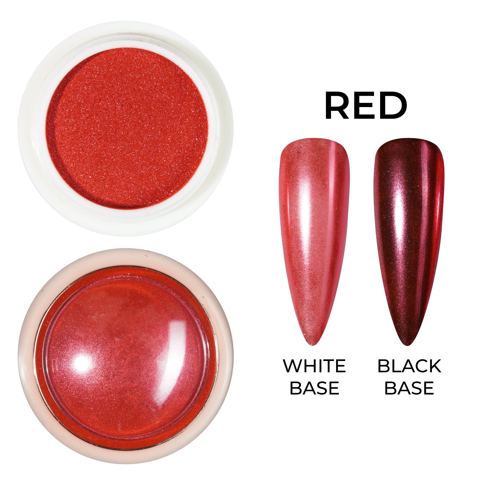 Chrome Classic Powder - Red