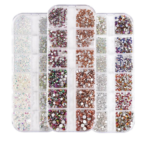  Rhinestones for Nail Art Set 03 by Rhinestones sold by DTK Nail Supply