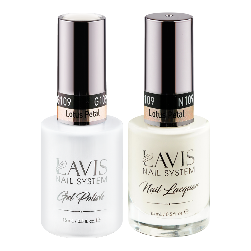 LAVIS Holiday Gift Bundle Set 1: 7 Gel & Lacquer, 1 Base Gel, 1 Top Gel - 109; 111; 112; 121; 118; 114; 110