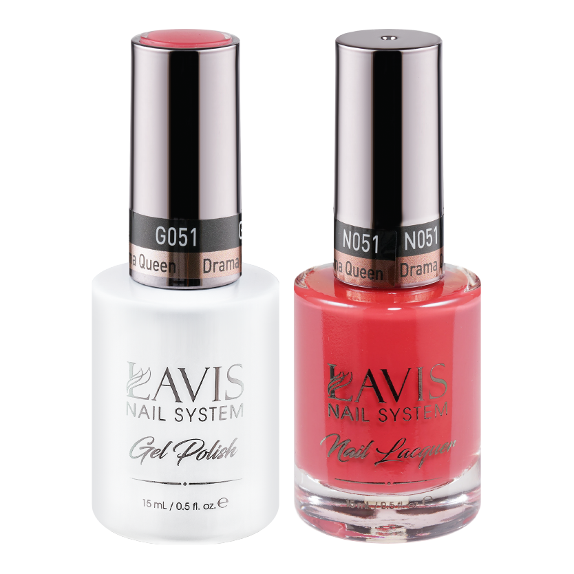 LAVIS Holiday Gift Bundle Set 20: 7 Gel & Lacquer, 1 Base Gel, 1 Top Gel - 048; 049; 050; 057; 052; 053; 054