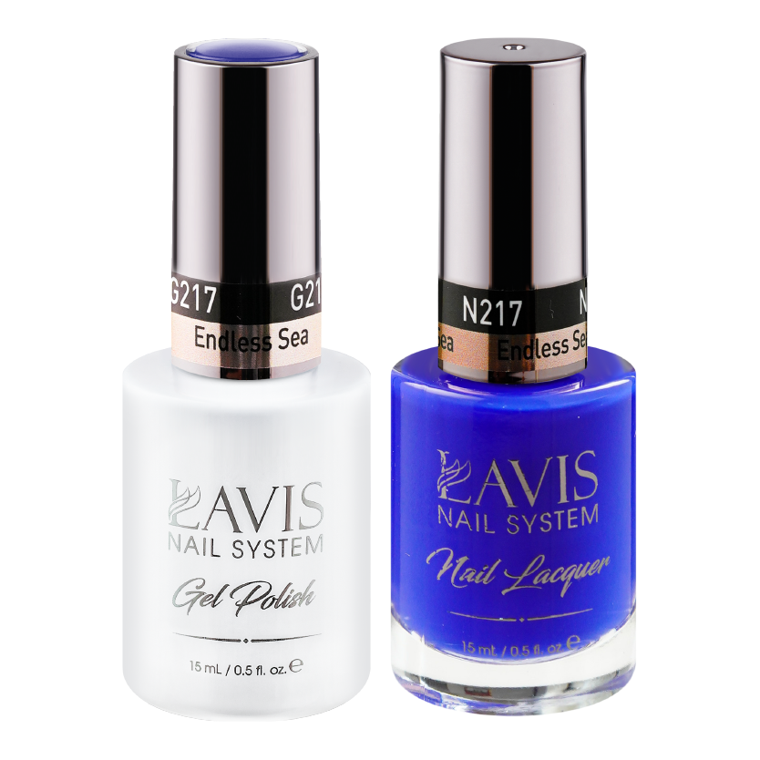 LAVIS Holiday Gift Bundle Set 23: 7 Gel & Lacquer, 1 Base Gel, 1 Top Gel - 217; 219; 220; 222; 225; 226; 228