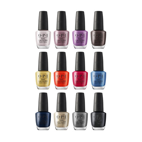 OPI Fall 2022 Fall Wonders Nail Lacquer Collection (12 Colors): F01, 02, 03, 04, 05, 06, 07, 08, 09, 10, 11, 12