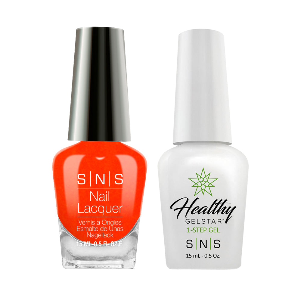 SNS SG06 Stingray City - SNS Gel Polish & Matching Nail Lacquer Duo Set - 0.5oz