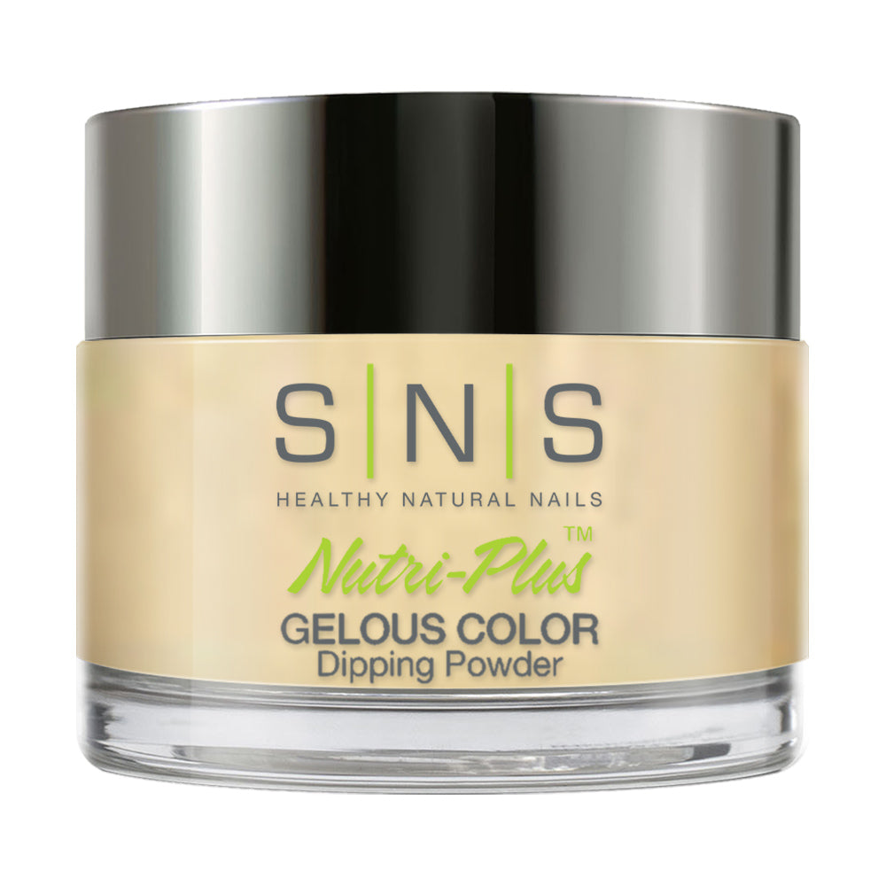 SNS Dipping Powder Nail - SG24 Lemon Meringue Jewels - 1oz