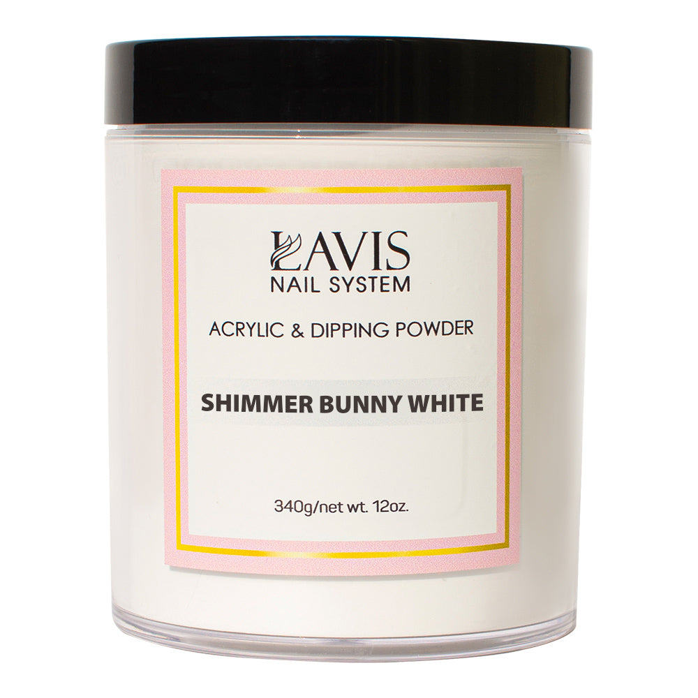 LAVIS - Shimmer Bunny White - 12 oz