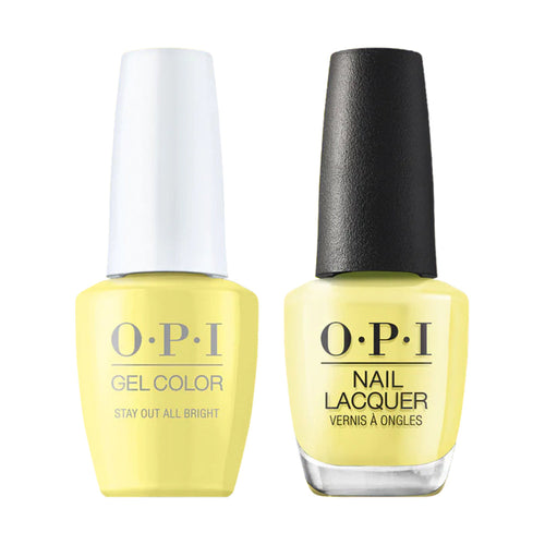 OPI Gel Nail Polish Duo - P008 Stay Out All Bright