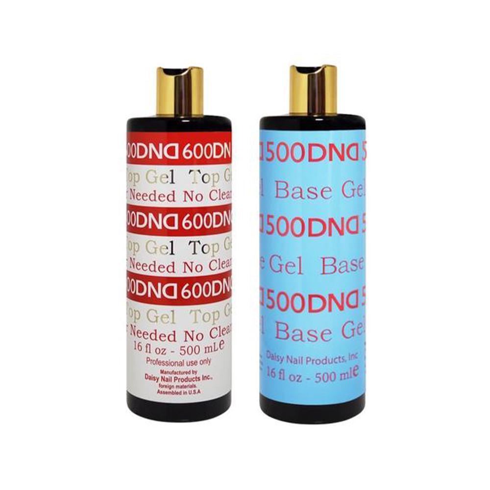 DND Daisy Soak Off Gel Polish Top Coat & Base Coat Refill size 16oz (500ml)