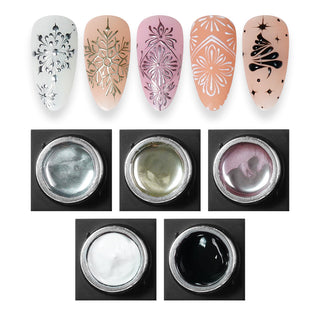 Set 5 Emboss Gel