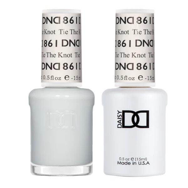 DND Gel Nail Polish Duo - 861 Tie The Knot - DND Sheer Collection